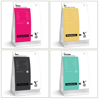 Cà phê Arabica Cold Brew Lover Set 4 bags - Stupiducks Specialty Coffee