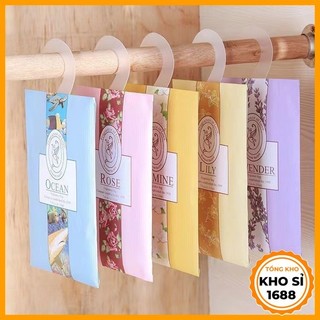 Túi Thơm Thảo Mộc Tinh Dầu Tự Nhiên Treo Phòng Ngủ - Gói Thơm Để Tủ Quần Áo E1569