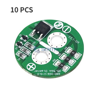 10 chiếc chất lượng cao 3.5cm đa năng 2.7v 500f siêu tụ cân bằng bảng bảo vệ mô đun linh kiện điện