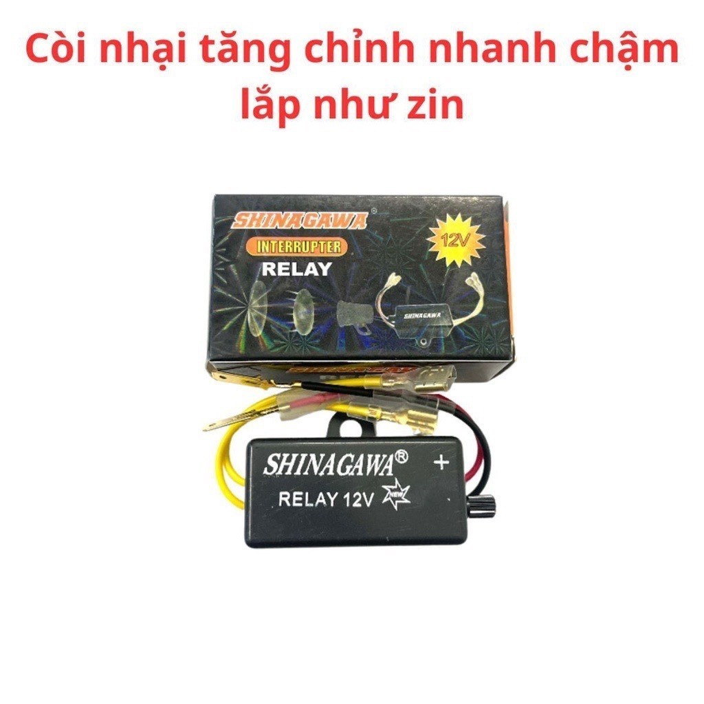 Nhại Còi Xe Máy Sẵn Rắc Kèm Núm Xoáy Tăng Chỉnh Cực Tiện Lợi