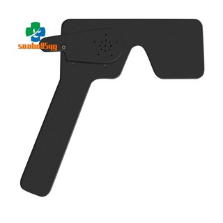 Nhãn khoa chuyên nghiệp Lorgnette 17 Pinhole Đen Nhựa Kiểm tra thị lực Mắt Occluder