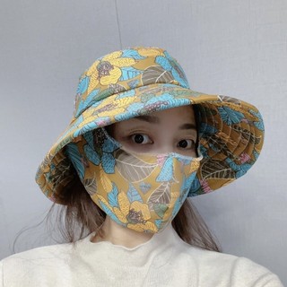 Mũ Chống Nắng Mùa Hè Mũ Nữ Chống Tia Cực Tím Trà Chọn Ngoài Trời Che Mặt Mũ Chống Nắng