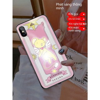 Vỏ điện thoại di động iphone có đèn LED,