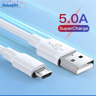 Na 5a Cáp Dữ Liệu Android Micro Usb Sạc Nhanh Dây Đồng Bộ Dữ Liệu Tương Thích Cho Điện Thoại Redmi Samsung Huawei