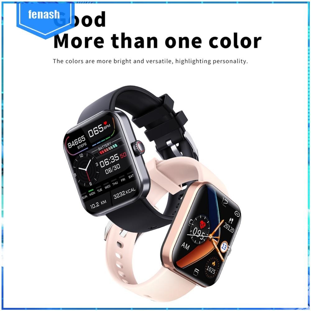 Đồng hồ thể thao tương thích Bluetooth Đồng hồ thông minh Kiểm tra đường huyết 1.9 inch Theo dõi đường huyết IP67 Theo dõi sức khỏe chống nước [fenash.vn]