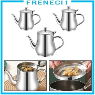 Nồi dầu lầm lọc dụng cụ nấu ăn nhà bếp hộ gia đình di động lọc dầu hộp đựng có dụng cụ lọc cho nhà bếp