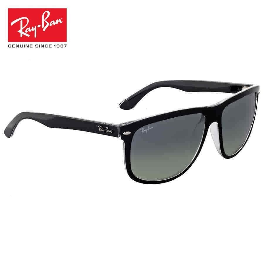 Rayban [Chính hãng] Kính râm vuông gradient màu xám thời trang Rayban rb4147 603971 60