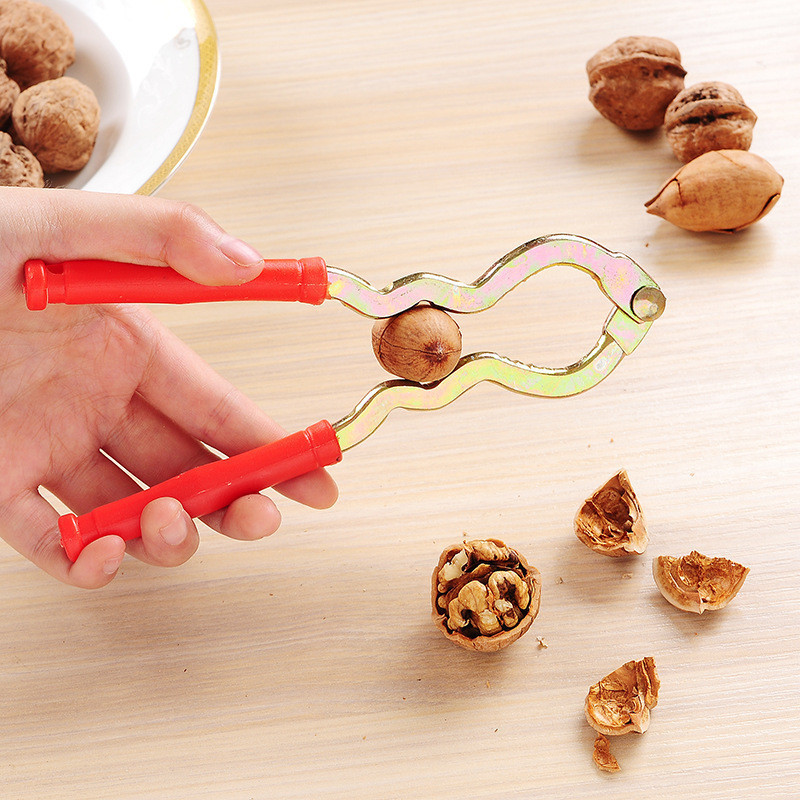 New Product#Multifunctional Thickened Walnut Clip Pine Nuts Clip Shell Separator Pecan Pliers Nuts Siberian Hazelnut Metal Corer4wu