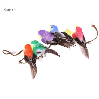 Cminyp 1x giả chim mô phỏng lông vũ nhân tạo dove lông vũ trang trí địa điểm trang trí vinh quang