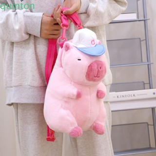 Shanhai Capybara Túi đeo vai sang trọng, Thú nhồi bông Búp bê thể thao Capybara Ba lô sang trọng, Quà tặng Giáng sinh Túi đi học sức chứa lớn Dây kéo Túi đeo chéo Capybara Cặp đôi