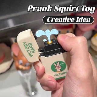 Ngộ nghĩnh prank đồ chơi nước bắn nước bật lửa bắn nước đồ chơi bật lửa xịt nước đảng lừa đạo cụ không hút thuốc