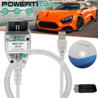 2024!! cáp chẩn đoán ô tô mini vci obd2 j2534 dây kiểm tra firmware v1.4.1 16 pin vci obd2 quét giao diện usb