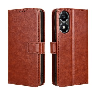 Khe cắm thẻ Vỏ điện thoại cho Honor X5 Plus Ốp lưng bằng da PU Giá đỡ Honor X5Plus Vỏ lật Bao da gấp từ tính