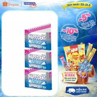 Combo 3 Sing gum Happy Dent (hộp 45 vỉ)