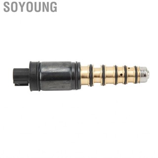 Soyoung AC Compressor Control Valve Replacement Sturdy Metal Stable Electronic for Vehicle