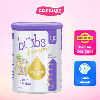 Sữa Bubs Supreme Junior Nutrition 800g