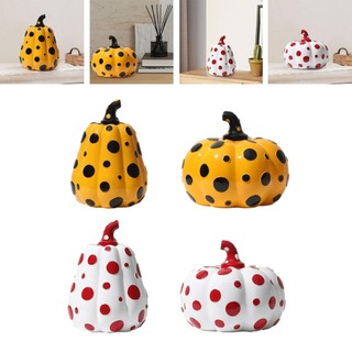 Bí Ngô Điêu Khắc Sống Động Như Thật Thu Hoạch Trang Trí Nhựa Sang Trọng Đạo Cụ Halloween Cho Mantel Lò Sưởi Trang Trí Mùa Thu Bàn Tiệc