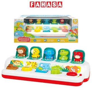 Đồ chơi nút bật rèn luyện tay mắt cho bé - peek a boo pab048