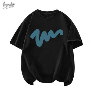 Áo phông cổ trang BEEYANBUY vạch sọcđường kẻ áo thun basic tay lỡ T-shirt unisex ulzzang 100% cotton-Y1278 20240606