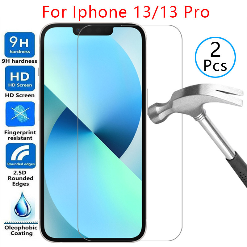 Ốp Lưng Cho iphone 13 pro Bao Bảo Vệ Màn Hình Kính Cường Lực Trên Điện Thoại i 13pro iphone13 6.1 Bả