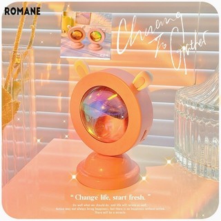 Đèn chiếu hoàng hôn hoàng hôn đầy màu sắc RGB hoàng hôn không khí ánh sáng mini đồ trang trí đèn bàn