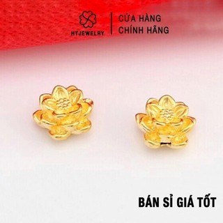 Charm hoa sen mạ vàng HTJEWELRY hàng đẹp PH805