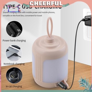 Đèn cắm trại LED Sạc USB Đèn lồng chống nước cho cắm trại ngoài trời