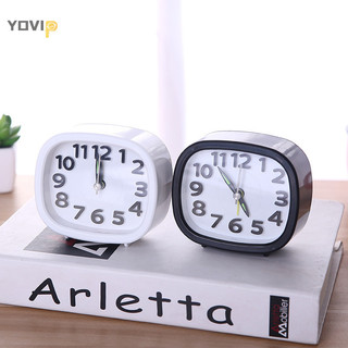 Đồng hồ báo thức tròn hình vuông YOVIP Đồng hồ báo thức bàn im lặng nhỏ Đồng hồ báo thức thức Đồng hồ báo thức di động VN