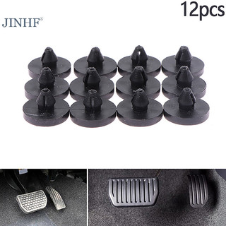 Jinhf 12 chiếc phanh công tắc chặn nhựa phanh bàn đạp má phanh bàn đạp dừng miếng lót phanh đèn công tắc chặn ly hợp bàn đạp chặn hot