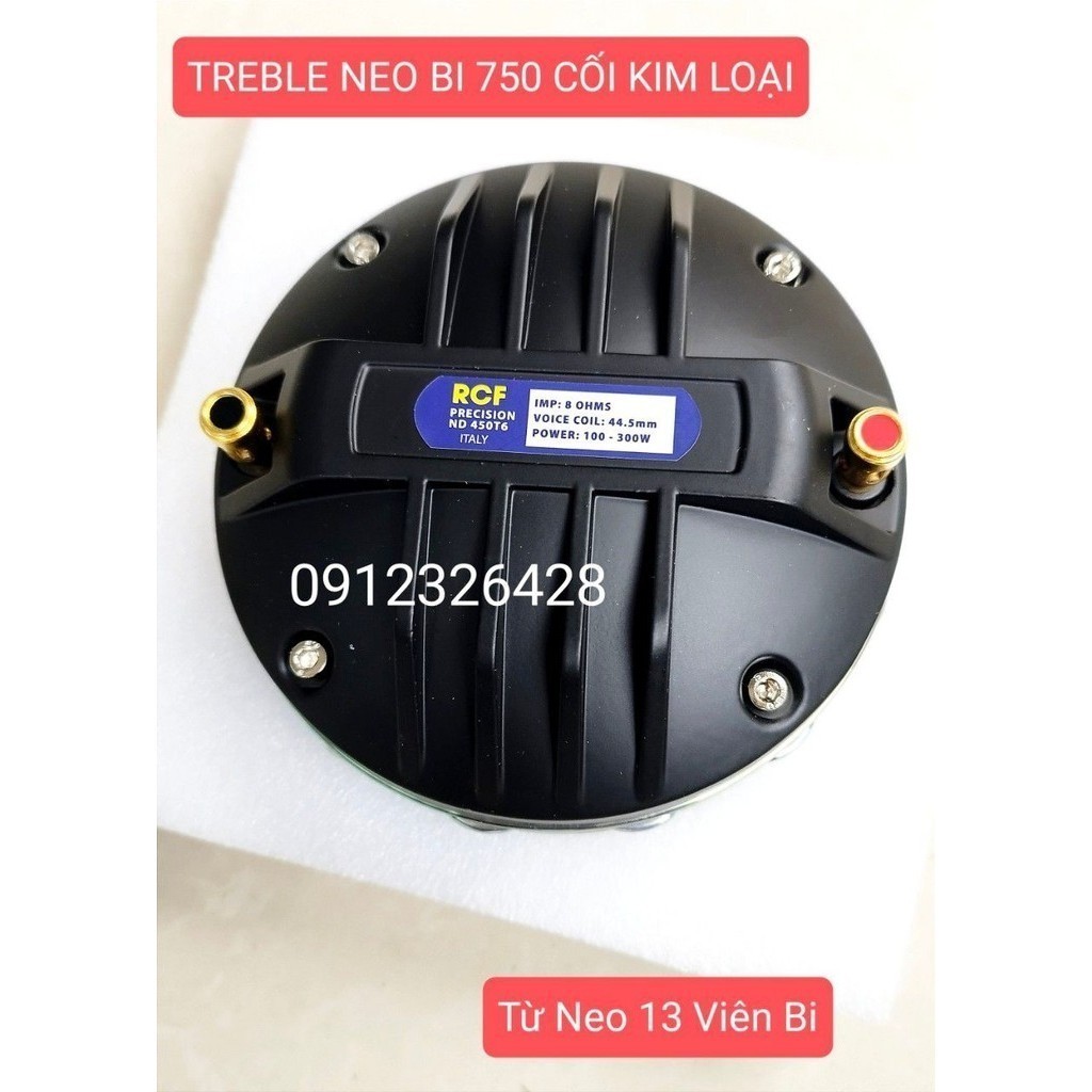 LOA TREBLE 750 RCF TỪ NEO BI CỐI KIM LOẠI – GIÁ 01 CỦ TREP 750 MÂM KIM LOẠI COIL DẸT