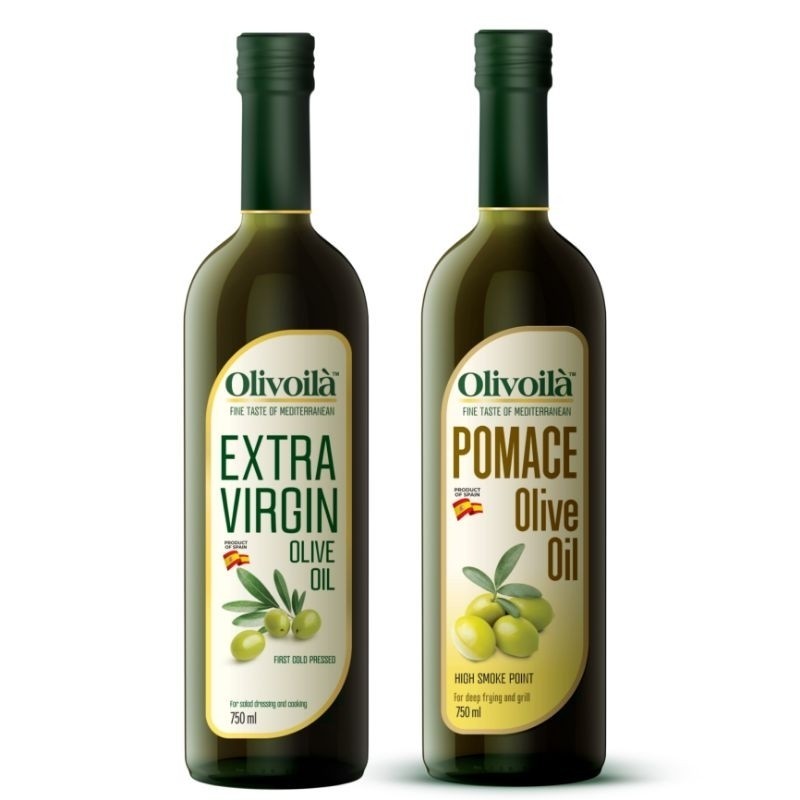 Dầu Oliu/Olive Nguyên Chất Olivoila Extra Virgin chai 250ml/750ml