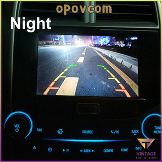 CCD Car Parking Assistance Trajectory Line Reverse Backup Camera [A/8]