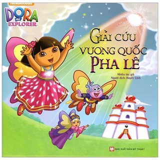 Sách dora the explorer - giải cứu vương quốc pha lê