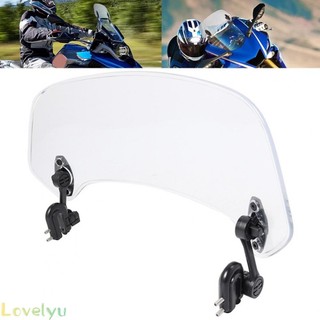 ⭐LOVE⭐ Motorcycle Windshield Deflector Spoiler Adjustable for Enhanced Wind Protection[Overseas Products]