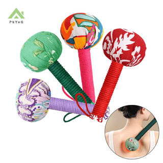 Pkyeg Back Knock Massage Dụng Cụ Mugwort Thuốc Thảo Dược Làm Đầy Búa Massage Thể Dục Căng Thẳng Thư Giãn Cơ Thể Chăm Sóc Sức Khỏe Cơ Thể