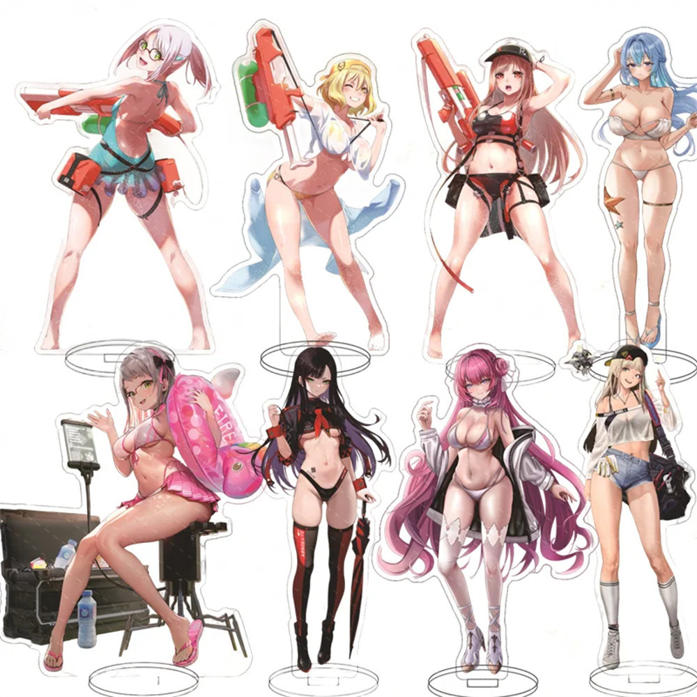 Móc Khoá, Mô Hình Standee Anime NIKKE The Goddess of Victory Trang Trí Bàn Học