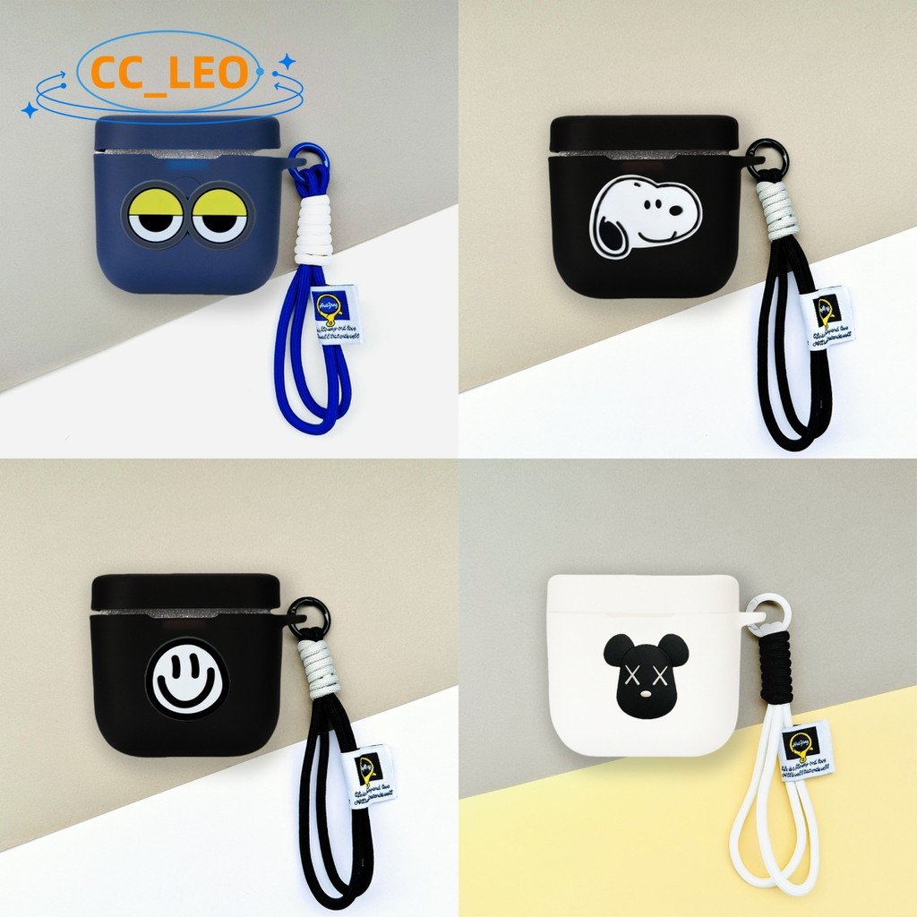 Suitable for Bowers & Wilkins PI7 Case Cartoon Lanyard Pendant Bowers & Wilkins PI5 Silicone Soft Ca
