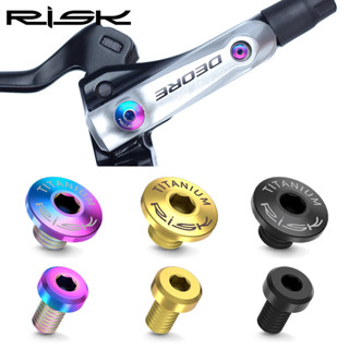 Riss Một Bu Lông Nắp Xi Lanh Dầu Toàn Bộ / Riêng Biệt Cho Shimano Xe Đạp Phanh Đĩa Titan Vít Cố Định Xe Đạp Bu Lông Phanh Thủy Lực