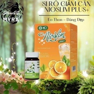 Siro Giảm Cân Nio Slim Plus+  Chính Hãng Hộp 15 gói Giúp Giảm Cân Hiểu Quả- MYRA STORE94