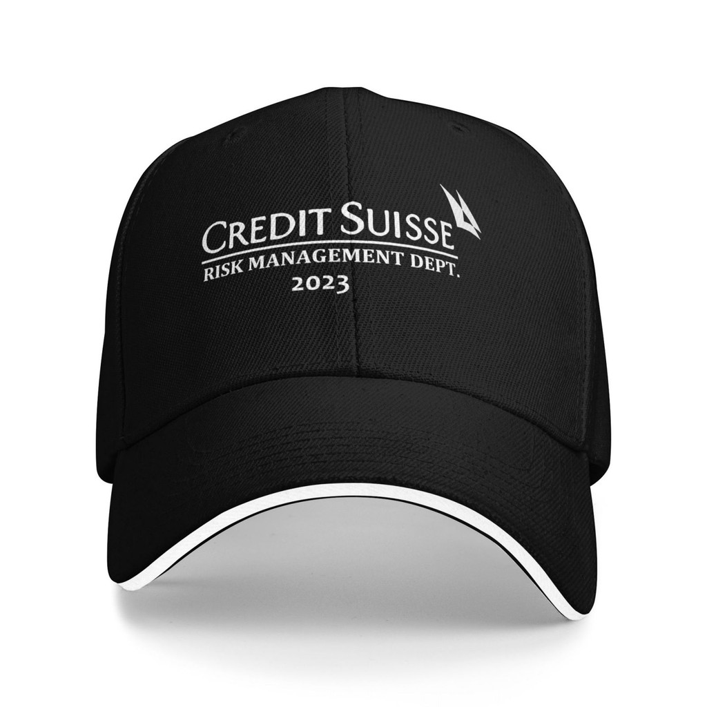 Ban quản lý rủi ro của Credit Suisse Mũ bóng chày 100% Cotton thông thường