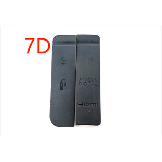  * Cao su mới cho canon 5D 6D 7D 40D 50D 60D 70D 80D 5D2 5D3 5D4 6D2 7D2 HDMI   MIC   AV OUT Vỏ bên cao su USB Phụ tùng sửa chữa máy ảnh DSLR 