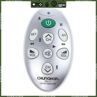 Sta rm-l7 ir học điều khiển từ xa mini với 7 phím cho dvd vcd tv vcr cbl sat cho bộ điều khiển thông minh repalcemen