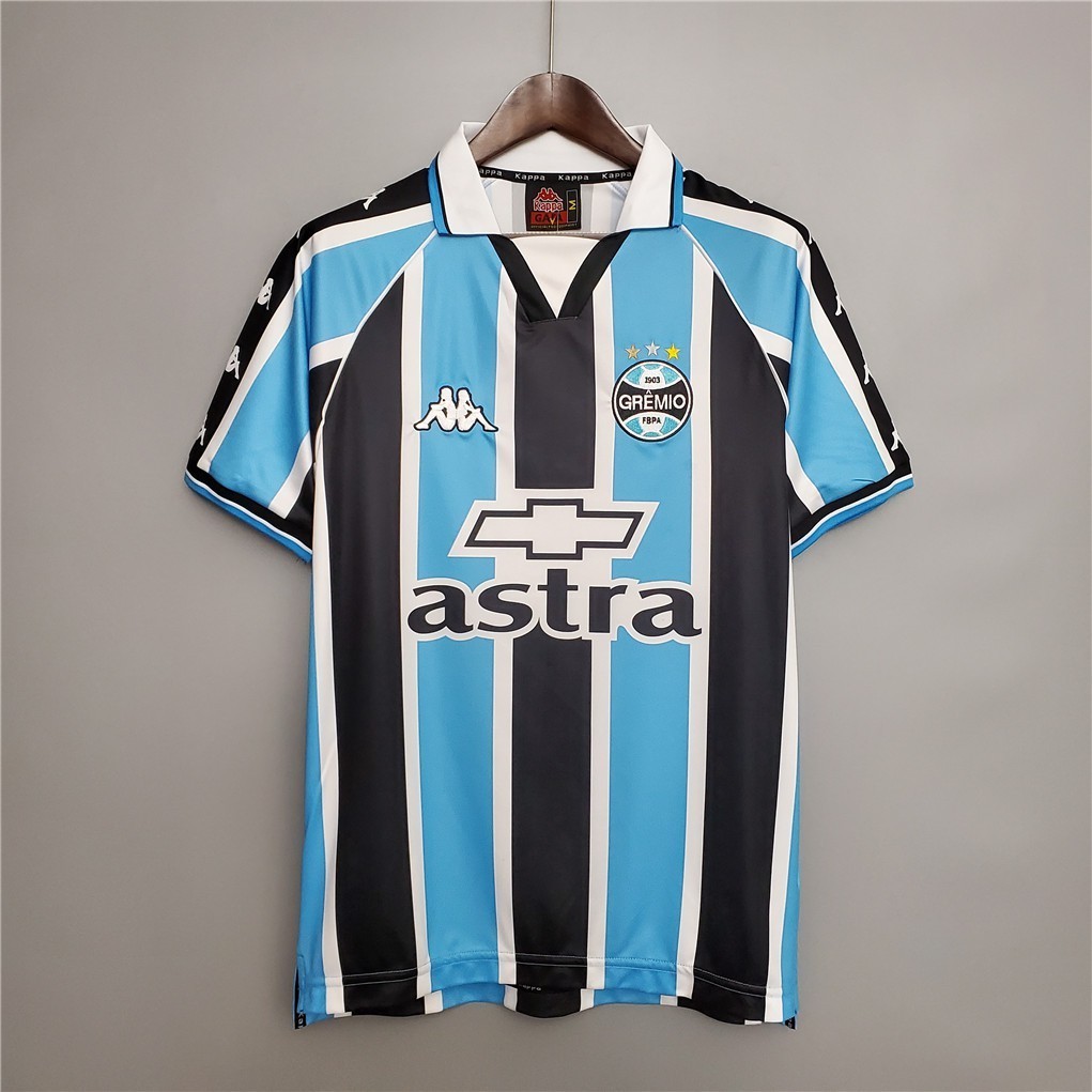 Áo bóng đá Jersey bóng đá cổ điển 2000 Gremio Home
