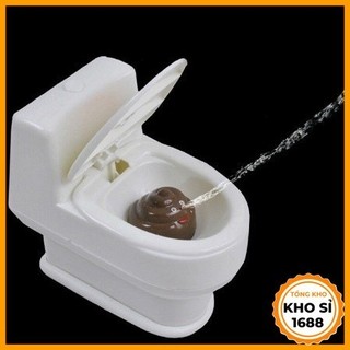 Đồ Chơi Xịt Nước Hình Bồn Cầu-Đồ Chơi Troll Nhà Vệ Sinh Phun Nước E688