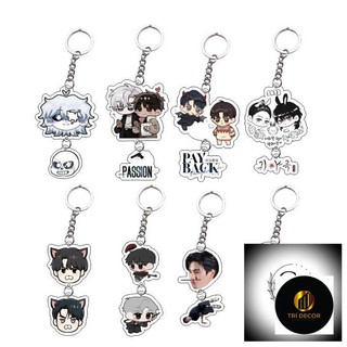 Móc khóa key chain Manhwa Payback , Passion dễ thương trang trí