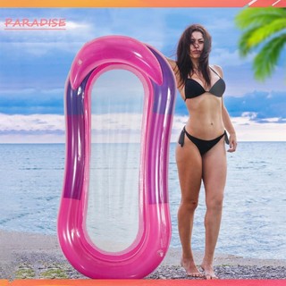 [Paradise1.vn] Nệm khí bơm hơi PVC có thể gập lại di động bền bỉ chống mài mòn cho bể bơi mùa hè