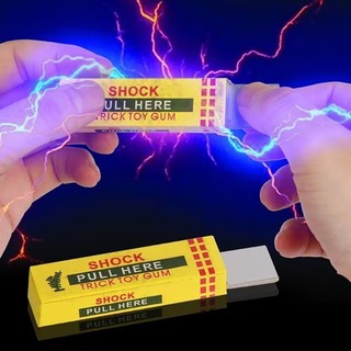Magical Electric Shock Gum Joke Prank Ngày cá tháng Tư Đồ chơi vui nhộn