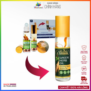 Dầu Nhân Sâm Ginseng Green Herb Oil 8ml Thái Lan