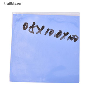 Trailblazer xanh gpu cpu tản nhiệt làm mát nhiệt dẫn điện silicone pad100mmx100mmx0.5mm mới