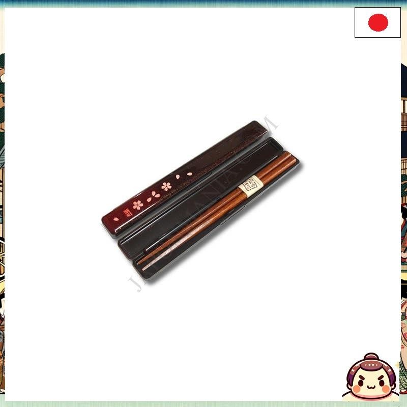 Hộp đũa slim Tatsumiya HAKOYA 18.0 - Đỏ Anh Đào 53580.
